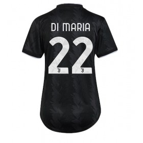 Damen Fußballbekleidung Juventus Angel Di Maria #22 Auswärtstrikot 2022-23 Kurzarm
